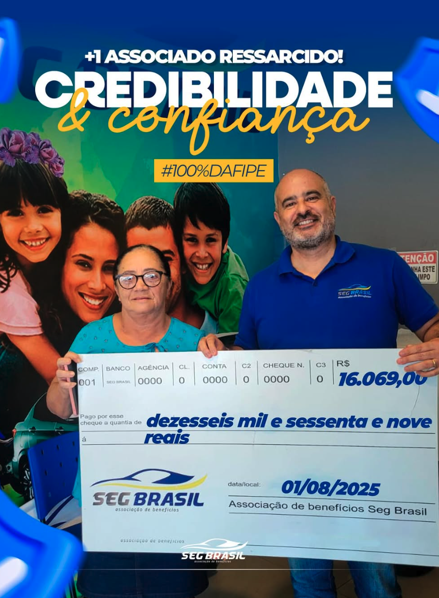 Associada ressarcida em R$ 16.069,00 — 01/08/2025